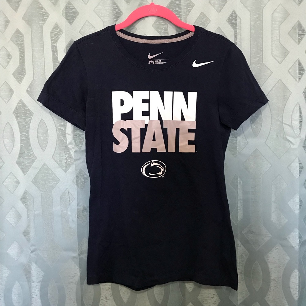 PSU Penn State Nike slim fit tee t-shirt medium